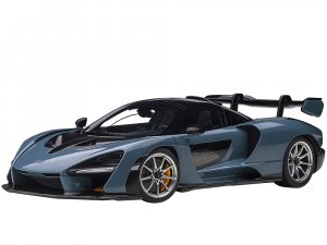 Mclaren Senna Vision Victory Gray and Black with Carbon Accents