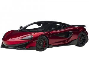 McLaren 600LT Vermillion Red and Carbon