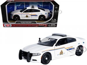 2023 Dodge Charger Pursuit Police Car RCMP (Royal Canadian Mounted Police) White Law Enforcement and Public Service Series