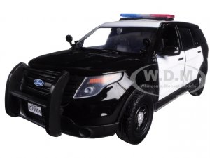 2015 Ford Police Interceptor Utility Unmarked Black and White