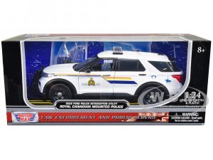 2022 Ford Police Interceptor Utility RCMP (Royal Canadian Mounted Police) White