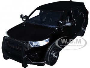 2022 Ford Police Interceptor Utility Unmarked Slick-Top Black