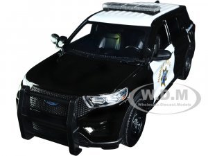 2022 Ford Police Interceptor Utility California Highway Patrol Black and White