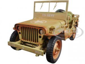 US Army Vehicle WWII Desert Sand Weathered Version