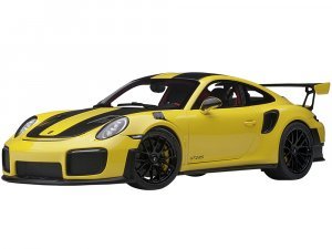 Porsche 911 (991.2) GT2 RS Weissach Package Racing Yellow with Carbon Stripes