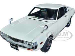 1973 Toyota Celica Liftback 2000GT (RA25) RHD (Right Hand Drive) White with Red and Black Stripes
