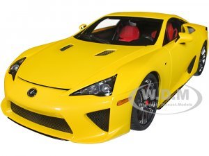 Lexus LFA Pearl Yellow with Red and Black Interior