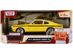 1971 Mercury Comet GT Yellow with Black Stripes Forgotten Classics Series
