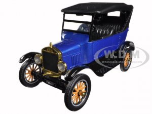 1925 Ford Model T Touring Blue Metallic with Black Top