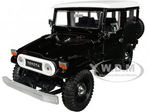 Toyota FJ40 Land Cruiser Black with White Top