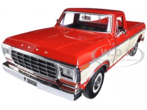 1979 Ford F-150 Pickup Truck Red and Cream
