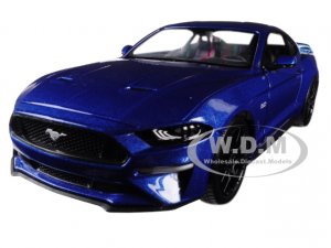 2018 Ford Mustang GT 5.0 Blue with Black Wheels
