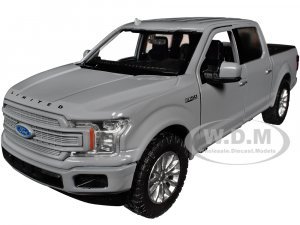 2019 Ford F-150 Limited Crew Cab Pickup Truck Gray Timeless Legends Series -1/27