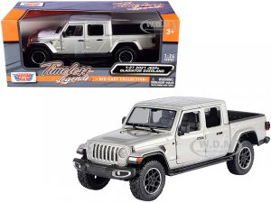 2021 Jeep Gladiator Overland (Closed Top) Pickup Truck Silver Metallic -1/27