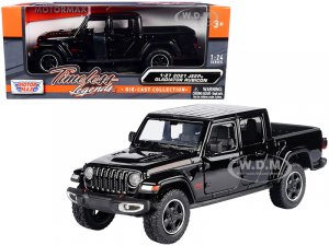 2021 Jeep Gladiator Rubicon (Closed Top) Pickup Truck Black -1/27