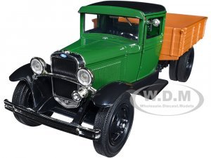 1931 Ford Model AA Pickup Truck Dark Green and Black Platinum Collection Series