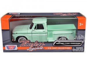 1966 GMC C1000 Fenderside Pickup Truck Light Green Timeless Legends Series