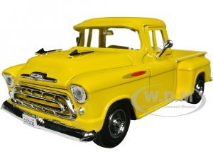 1957 Chevrolet 3100 Stepside Pickup Truck Yellow Timeless Legends Series