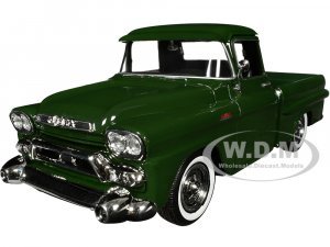 1958 GMC 100 Wideside Pickup Truck Green Timeless Legends Series