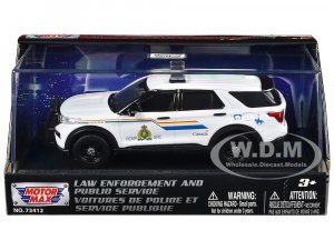 2022 Ford Police Interceptor Utility RCMP (Royal Canadian Mounted Police) White Law Enforcement and Public Service Series