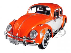 1966 Volkswagen Classic Beetle with Rear Luggage Rack Orange