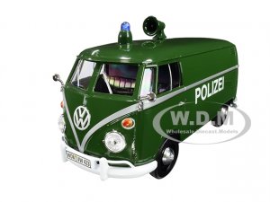 Volkswagen Type 2 (T1) Police Van Polizei Dark Green