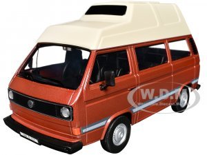 Volkswagen Type 2 (T3) Camper Van Brown Metallic with Cream Top