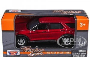 2023 Ford Explorer Red Metallic Timeless Legends Series