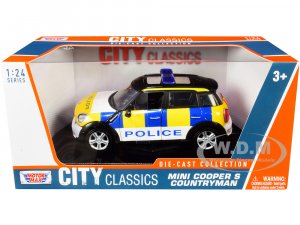 Mini Cooper S Countryman Police Car City Classics Series