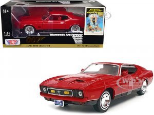 1971 Ford Mustang Mach 1 Red James Bond 007 Diamonds are Forever (1971) Movie James Bond Collection Series