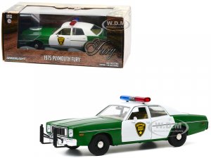 1975 Plymouth Fury Green and White Chickasaw County Sheriff