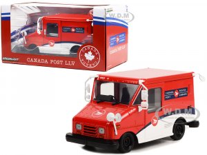 Canada Post LLV Long-Life Postal Delivery Vehicle Red and White
