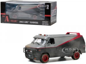 1983 GMC Vandura Van Weathered Version with Bullet Holes The A-Team (1983-1987) TV Series