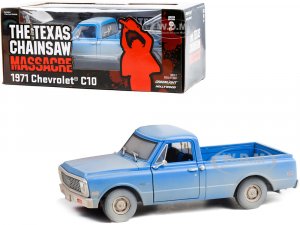 1971 Chevrolet C10 Pickup Truck Light Blue (Dusty) The Texas Chainsaw Massacre (1974) Movie