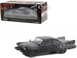 1958 Plymouth Fury (Scorched Version) Black with Ash Christine (1983) Movie