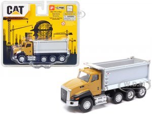 CAT Caterpillar CT660 Dump Truck Yellow and Gray