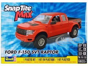 Level 2 Snap Tite Max Model Kit 2013 Ford F-150 SVT Raptor Pickup Truck 1/25 Scale Model by Revell