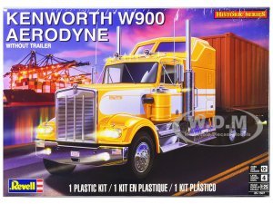 Level 4 Model Kit Kenworth W900 Aerodyne Truck Tractor Historic Series 1/25 Scale Model by Revell
