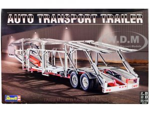 Level 5 Model Kit Auto Transport Trailer 1 25 Scale Model by Revell