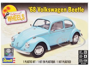 Level 4 Model Kit 1968 Volkswagen Beetle  Scale Model by Revell
