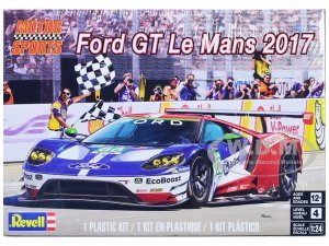 Level 4 Model Kit Ford GT 24 Hours of Le Mans (2017)  Scale Model by Revell