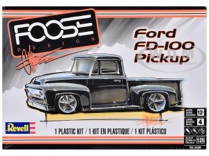 Level 4 Model Kit Ford FD-100 Pickup Truck Foose 1/25 Scale Model by Revell