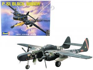 Level 5 Model Kit P-61 Black Widow Fighter Plane 1 48 Scale Model by Revell