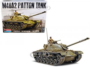 Level 4 Model Kit M48A2 Patton Tank 1 35 Scale Model by Revell