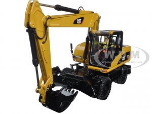 CAT Caterpillar M316D Wheel Excavator with Operator Core Classics Series 1 50
