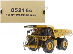 CAT Caterpillar 785D Mining Truck Yellow with Operator Core Classics Series 1 50