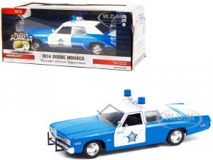 1974 Dodge Monaco Blue and White CPD Chicago Police Department (Illinois) Hot Pursuit Series