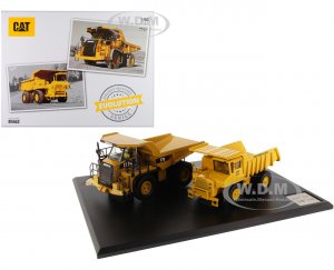 CAT Caterpillar 769 Off-Highway Truck (1963-2006) and CAT Caterpillar 770 Off-Highway Truck (2007-Present) with Operators Evolution Series Set of 2 pieces
