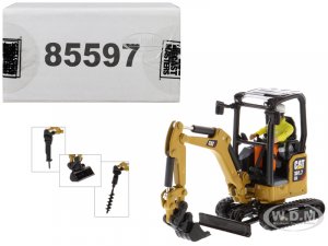 CAT Caterpillar 301.7 CR Next Generation Mini Hydraulic Excavator with Work Tools and Operator High Line Series 1 50