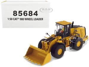 CAT Caterpillar 980 Wheel Loader Yellow with Operator High Line Series 1 50